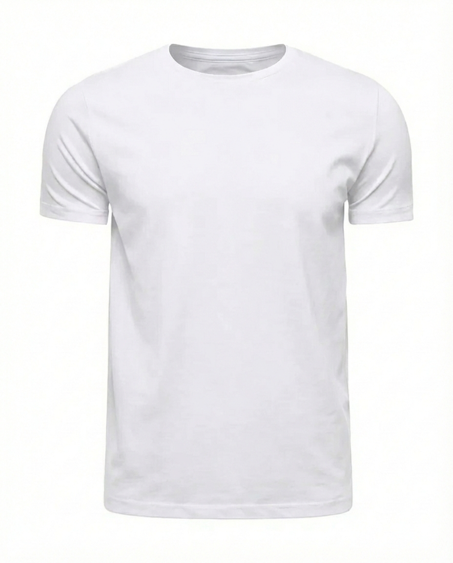 Kit 5 Camisetas Básicas + 3 Bermudas Masculinas